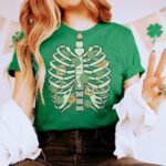 St. Patricks Day Rib Cage T-Shirt - Image 5