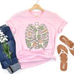 St. Patricks Day Rib Cage T-Shirt - Image 8